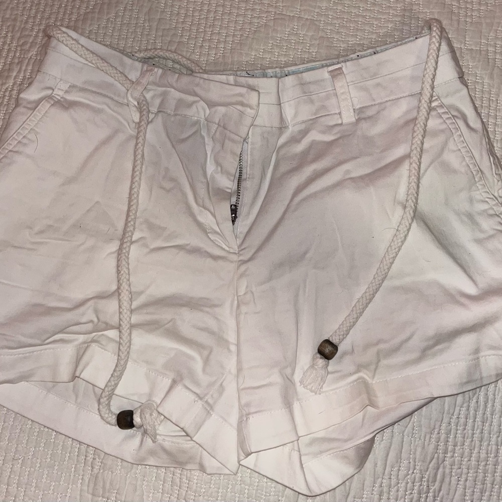 White Shorts